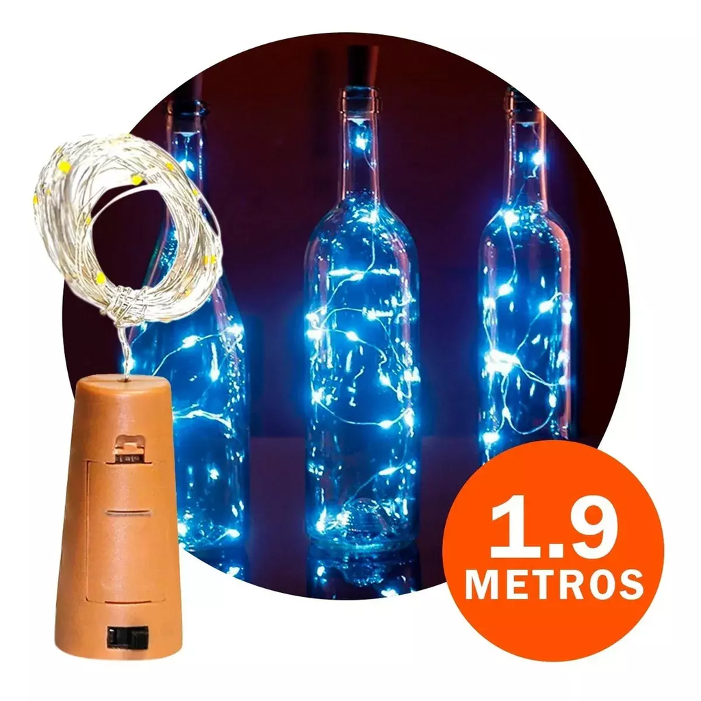 Luz Led Alambre Tipo Corcho Decoración Botellas X 15 Luces RF 42-1 –  Cómpralo en casa