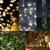 Luces Navidad Exterior Solares Guirnalda Led 20 Metros Impermeable - Luz cálida - tienda online