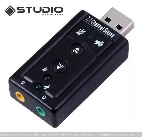 Tarjeta de Sonido StarTech.com USB Externa 5.1 Canales - Digitalife eShop
