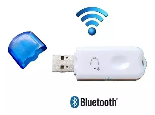 Receptor Bluetooth Usb Auto Estéreo Parlante Puertos Mp3