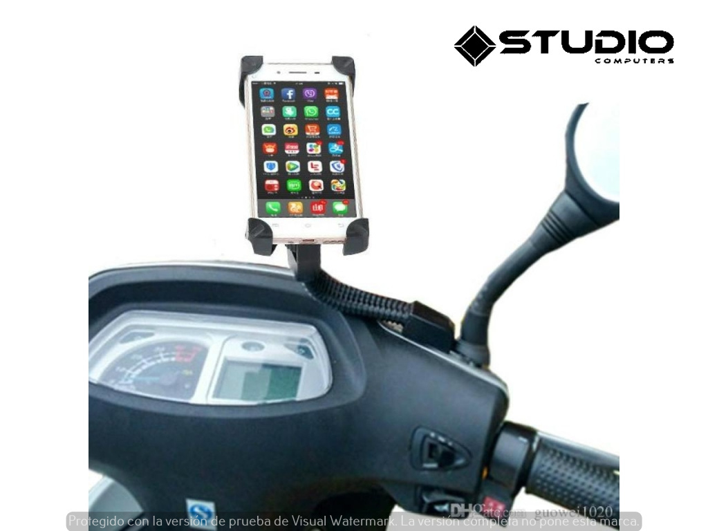  Soporte para teléfono celular, soportes para teléfono celular,  resistente al desgaste, profesional para motocicleta : Automotriz