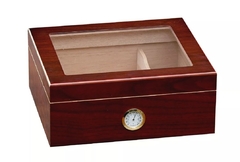 humidor glass top 50 puros