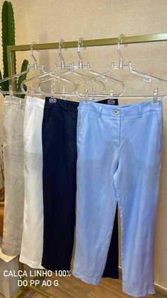 CALÇA ALF. BASIC LINHO - comprar online