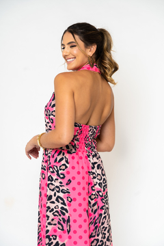 Vestido midi frente única - comprar online