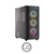 Gabinete Corsair 480T RGB Airflow TG Mid-Tower Fan ARGB x3 Black