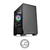 Gabinete TT S100 Mid-Tower Vidrio Templado Fan x1 Negro