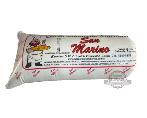 Mozzarella San Marino por 5 kilos