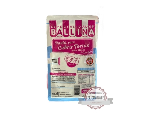 Pasta Ballina 750 gramos fórmula H