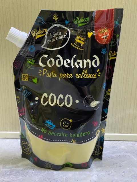 Pasta para relleno Codeland coco