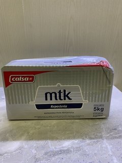 Margarina MTK Calsa para masa