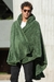 PONCHO HOODIE VERDE UNISEX