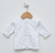 Camperita reversible blanca y celeste pima - comprar online