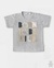 Remera Estampa Wild gris