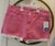 Short niña con puntilla Fucsia