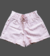 Short Lino Rayado Celeste y Rosa - comprar online