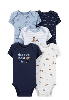 Pack de bodys carters manga corta