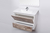Vanitory Mueble Baño Campi Shape 80 Roble C/ Mesada Loza 1 orificio en internet