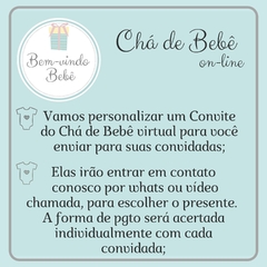 CHÁ DE BEBÊ ON LINE - loja online