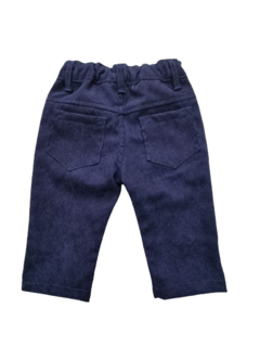 CALÇA VELUDO AZUL MARINHO - comprar online