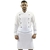 UNIFORME DE CHEF DOLMA OXFORD UNISSEX BRANCO FRISO PRETO G