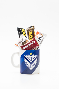 Taza Velez c/chocolates