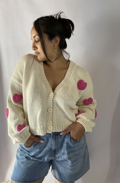 Cardi corazones - comprar online