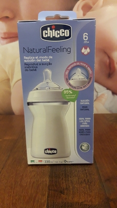 NATURALFEELING 6M+. 330ML. FLUJO RAPIDO - CHICCO (8058664034680)