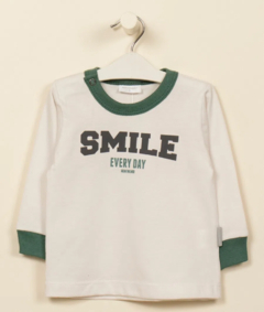 REMERA MINI SMILE (I23M0504)