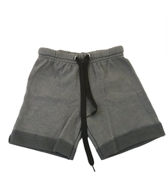 SHORT RUSTICO JR LISO GRIS DILOTU (V24DT001)