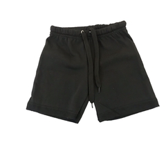 SHORT RUSTICO JR LISO NEGRO DILOTU (V24DT006)