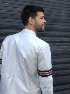 Campera blanca de hombre - comprar online