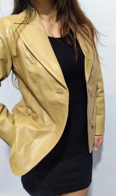 Blazer de cuero - comprar online