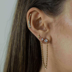 Brinco Earcuff Aurora - FIERCE | SEMI JOIAS E ACESSORIOS