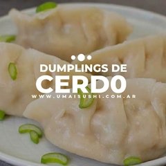 Dumplings de cerdo (4 unidades)