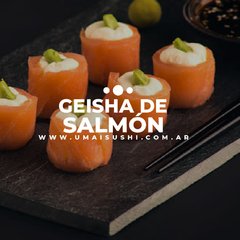 Geisha de salmón (5 unidades)