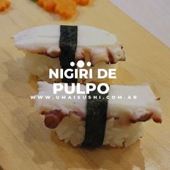 Nigiri de pulpo (3 unidades)