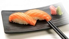 Nigiri de salmón rosado (5 unidades) - comprar online