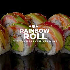 Rainbow roll (10 unidades)