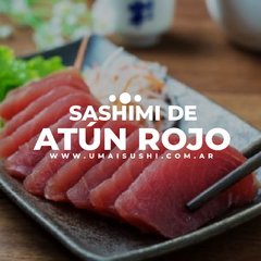 Sashimi de atún rojo (3 unidades)