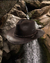 Sombrero Lagomarsino Australiano cuero engrasado