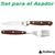 Set para el asador STOLBERG cuchillo+tenedor