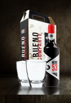 FERNET NERO 53 + VASOS