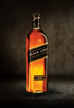 JOHNNIE WALKER BLACK LABEL 1 LITRO