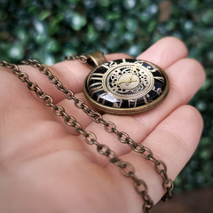 Colgante Steampunk Clock Crystal Importado - comprar online