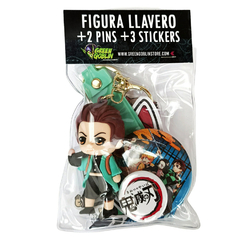 PACK Figura Llavero Kimetsu No Yaiba