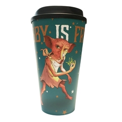 Vaso con Tapa Dobby Harry Potter Oficial