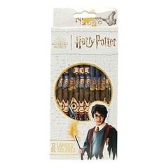 Set 12 Lapices Colores Harry Potter Oficial