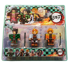 Figuras Kimetsu No Yaiba tipo Minecraft