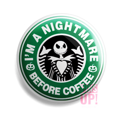 Pin Nightmare Before Coffee