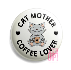 Pin Cat Mother Coffee Lover - comprar online